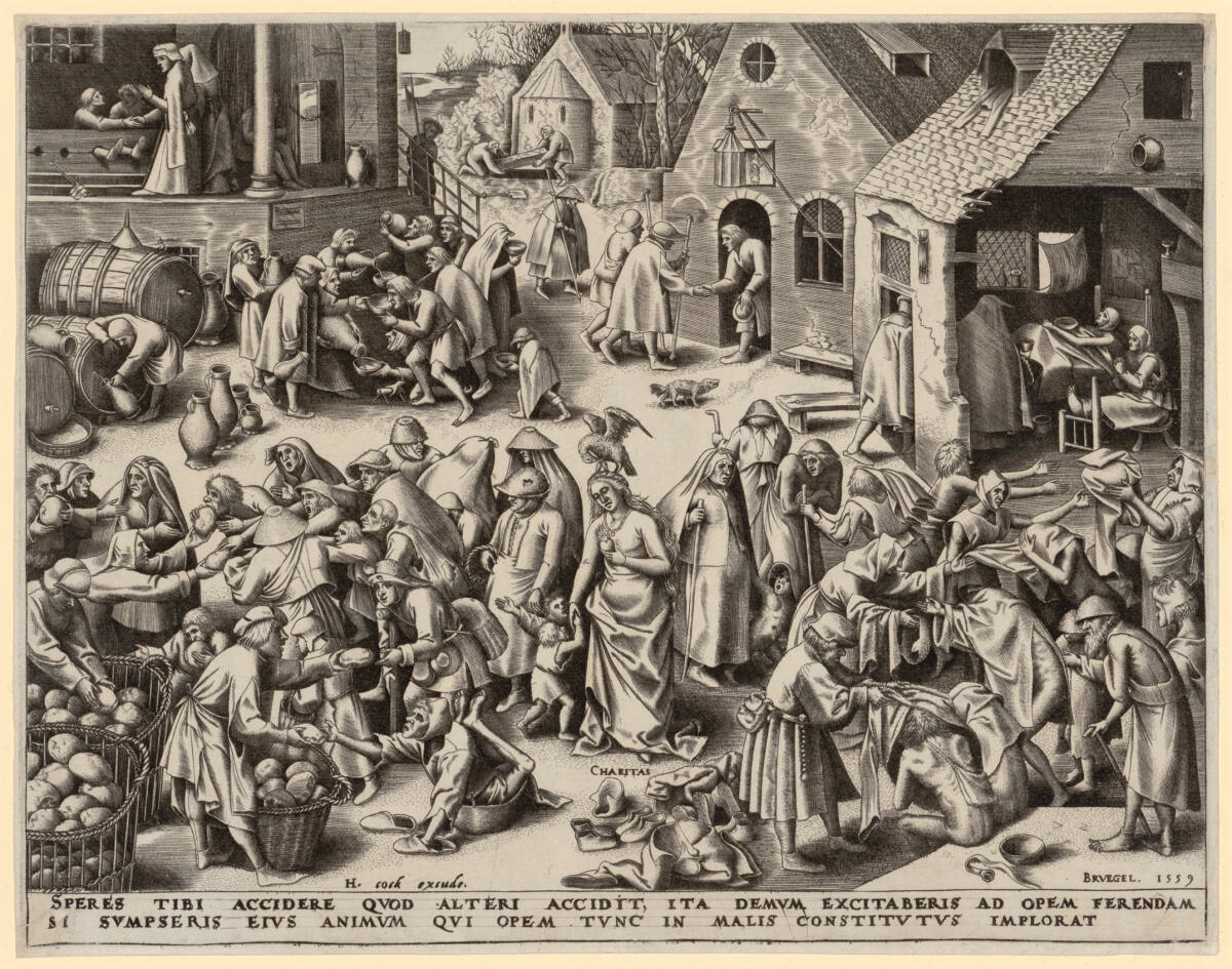 Caritas (Nächstenliebe), 1559–1560