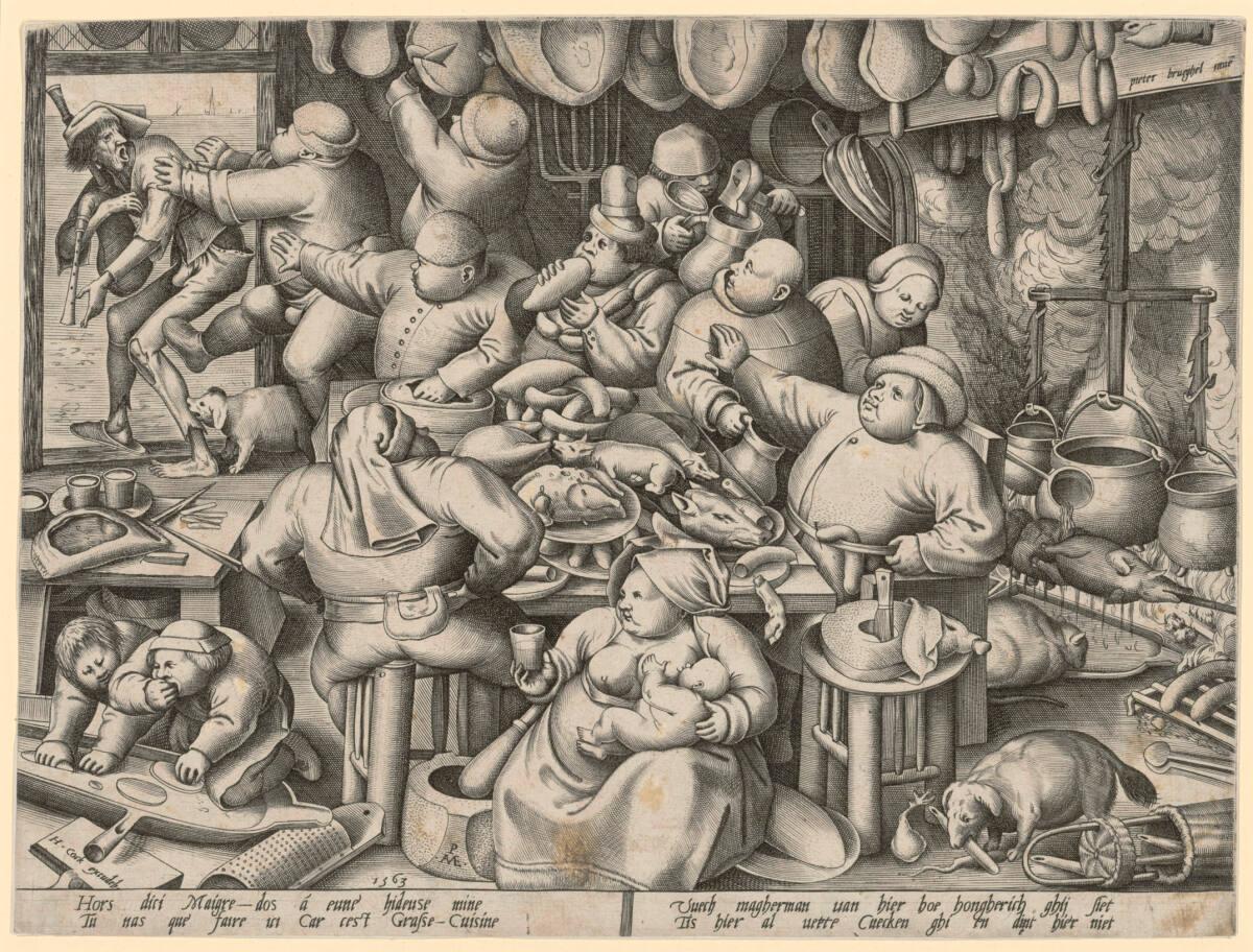 Die fette Küche, Inv. Nr.: DG1955/145