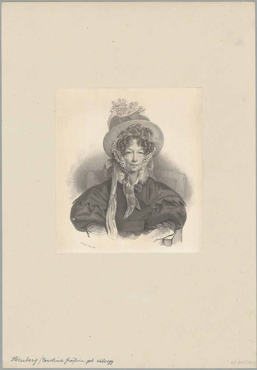 Josef Kriehuber, Maria Caroline Gräfin von Sternberg, geborene Gräfin von Walsegg (1781-1857) […