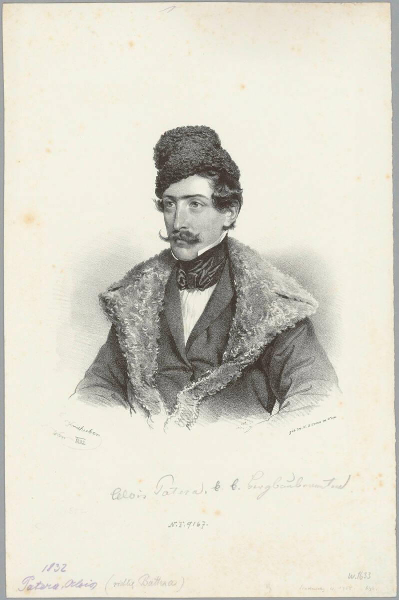 Josef Kriehuber, Johann Nepomuk Gabriel Patera (1803-1885) [Porträt], Inv. Nr.: DGNF9167