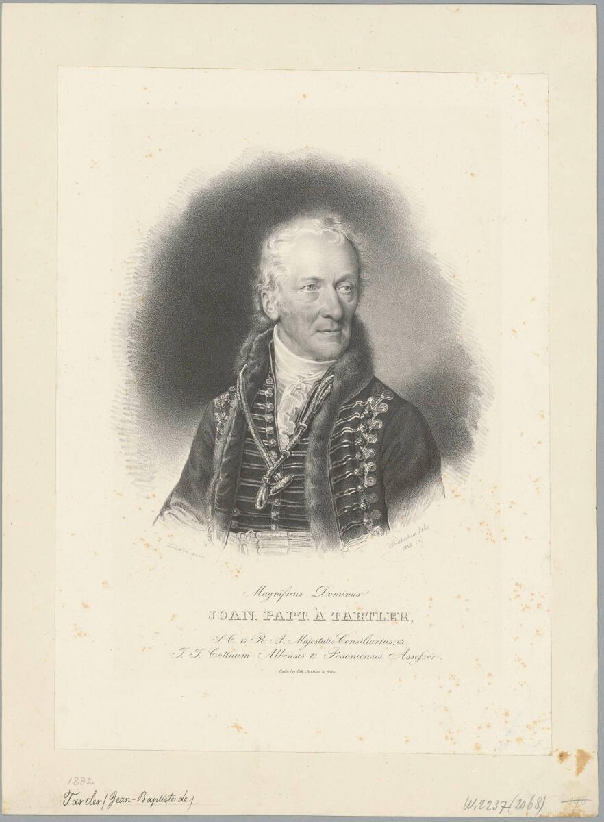 Johann Baptist von Tartler (1753-1825) [Porträt], Inv. Nr.: DG2026/2/213