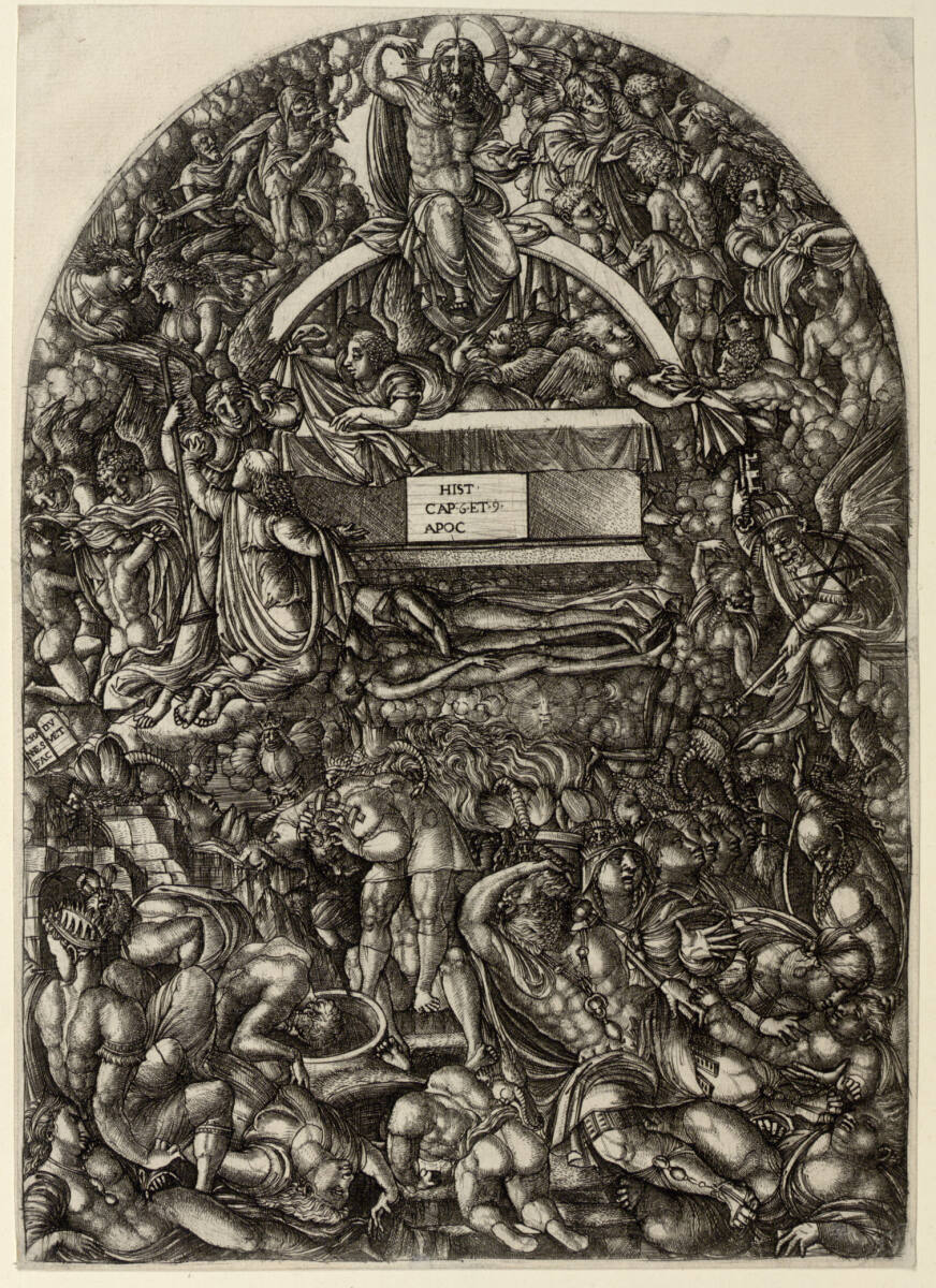 Die Sterne fallen vom Himmel, Jean Duvet, 1546–1555