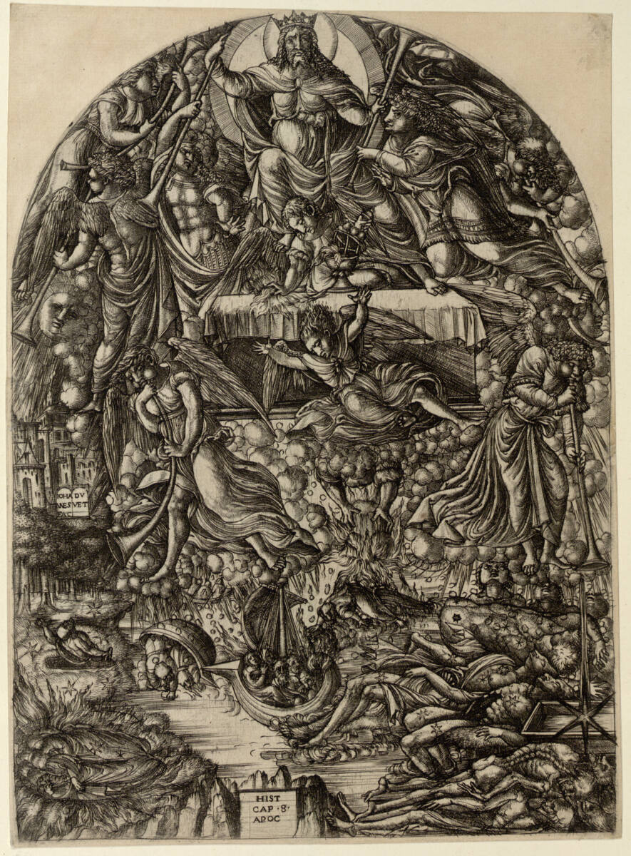 Die Öffnung des siebten Siegels, Jean Duvet, 1546–1555