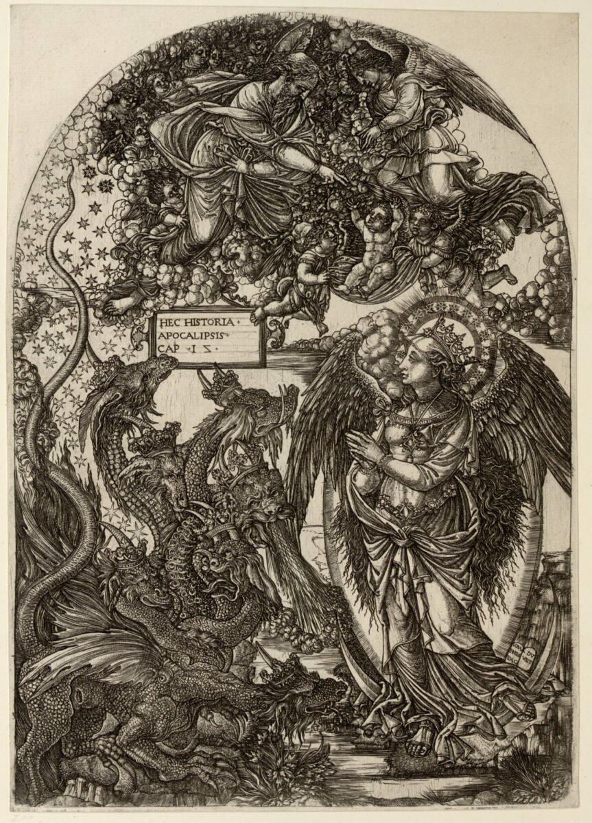 Jean Duvet, Das apokalyptische Weib, Inv. Nr.: DG1949/32