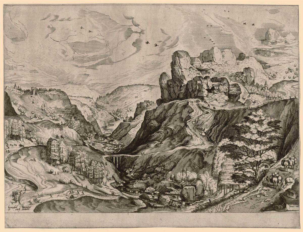 Alpenlandschaft, Inv. Nr.: DG1955/46