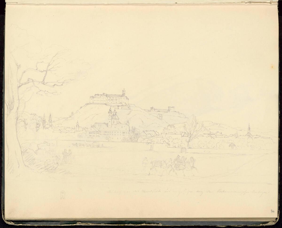Peter Fendi, Ansicht von Laibach, Inv. Nr.: 28268/3