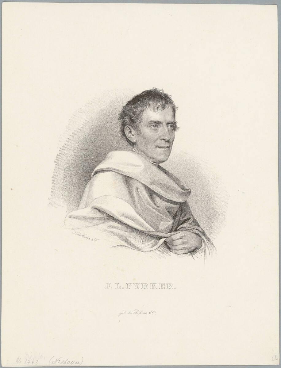 Josef Kriehuber, Johann Ladislaus Pyrker von Felsö-Eör (1772-1847) [Porträt], Inv. Nr.: DG2026/…