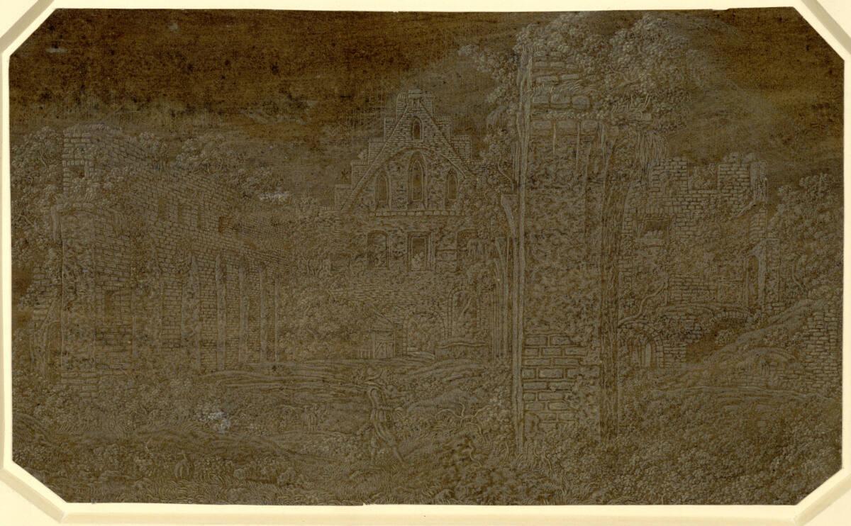 Hercules Pietersz. Seghers, Die große Kirchenruine, Inv. Nr.: DG1933/2191
