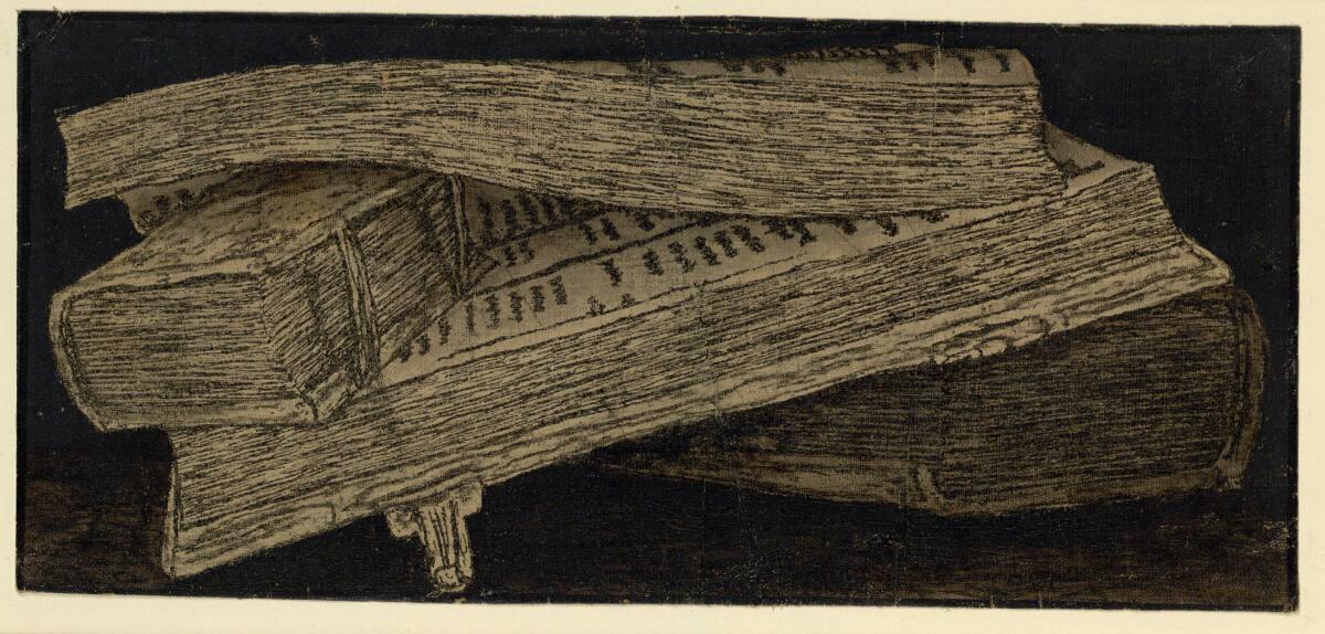 Hercules Pietersz. Seghers, Die drei Bücher, Inv. Nr.: DG1933/2193