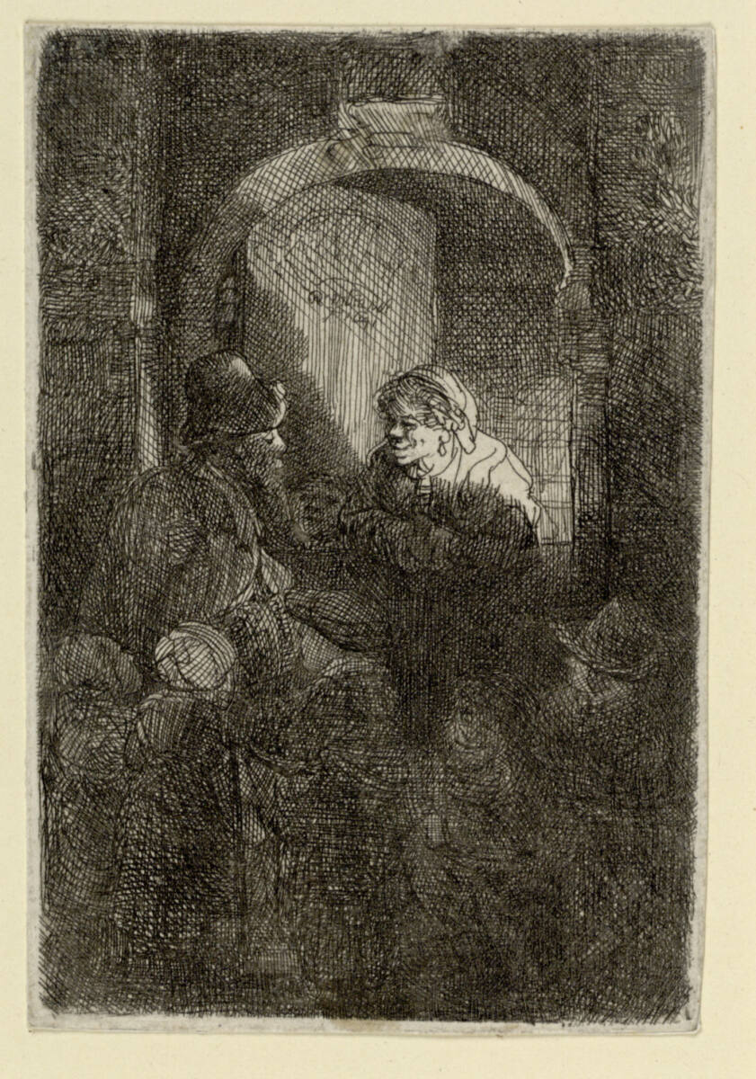 Der Schulmeister, Rembrandt, 1641