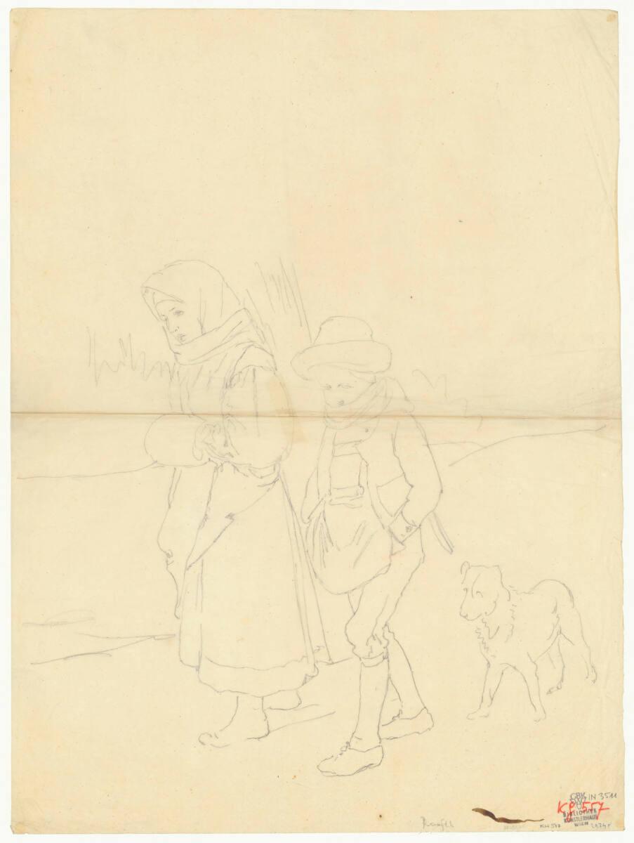 Johann Matthias Ranftl, Heimweg, Inv. Nr.: 49065