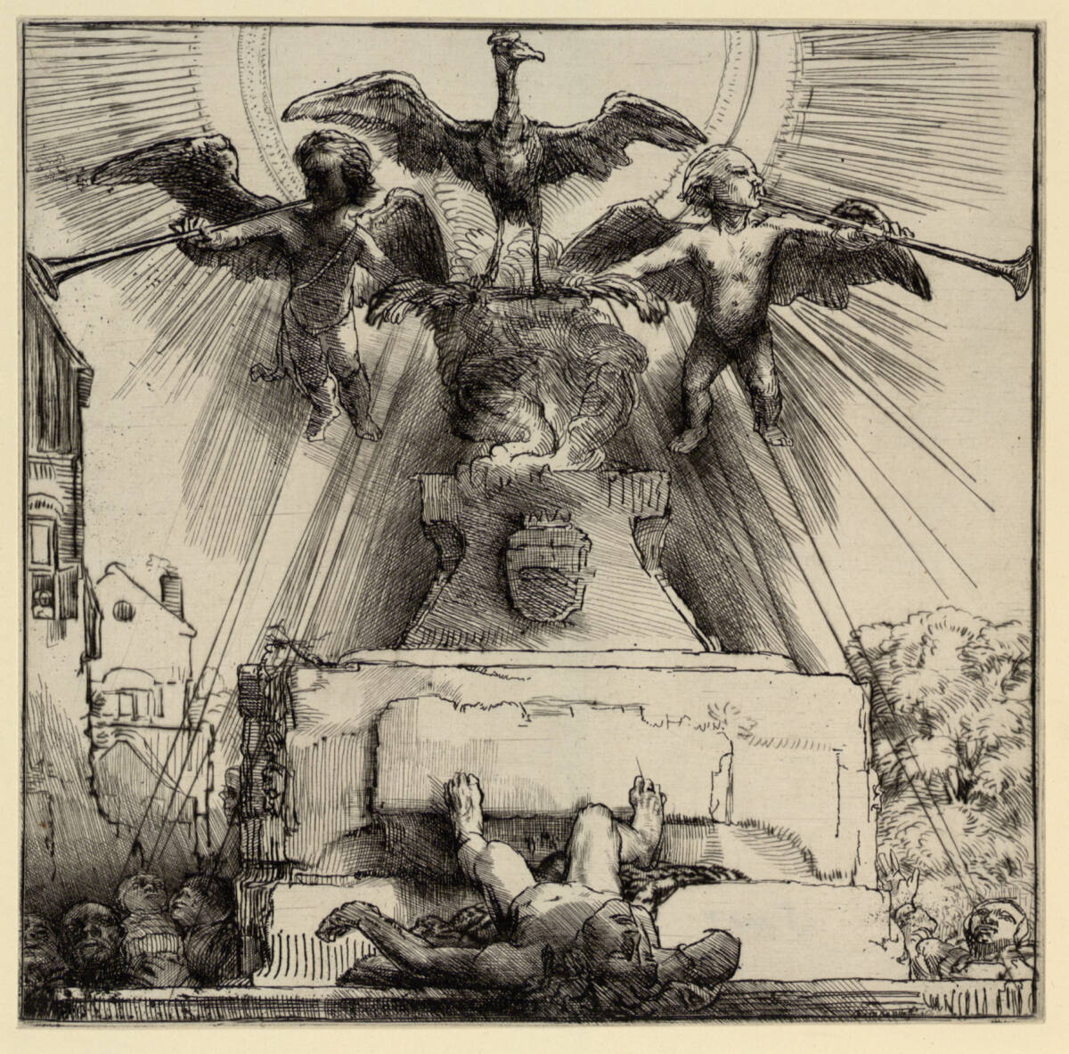 Der Phönix, Rembrandt, 1658