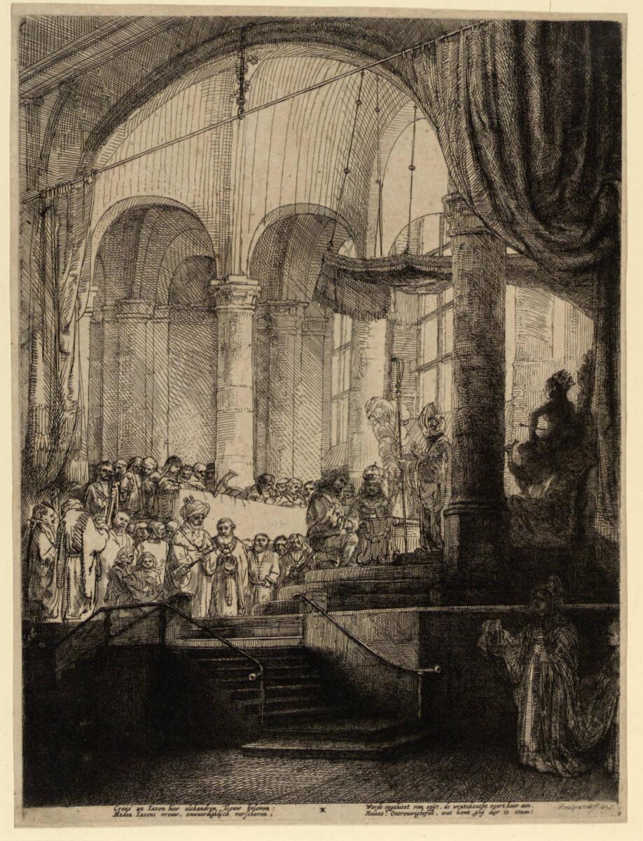 Rembrandt Harmensz. van Rijn, Medea oder die Hochzeit des Jason und der Creusa, Inv. Nr.: DG192…