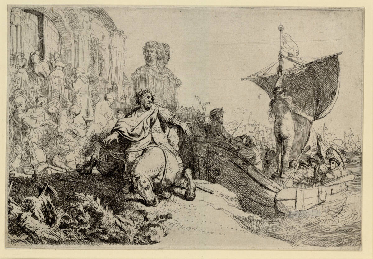 Das Schiff der Fortuna, Rembrandt, 1633