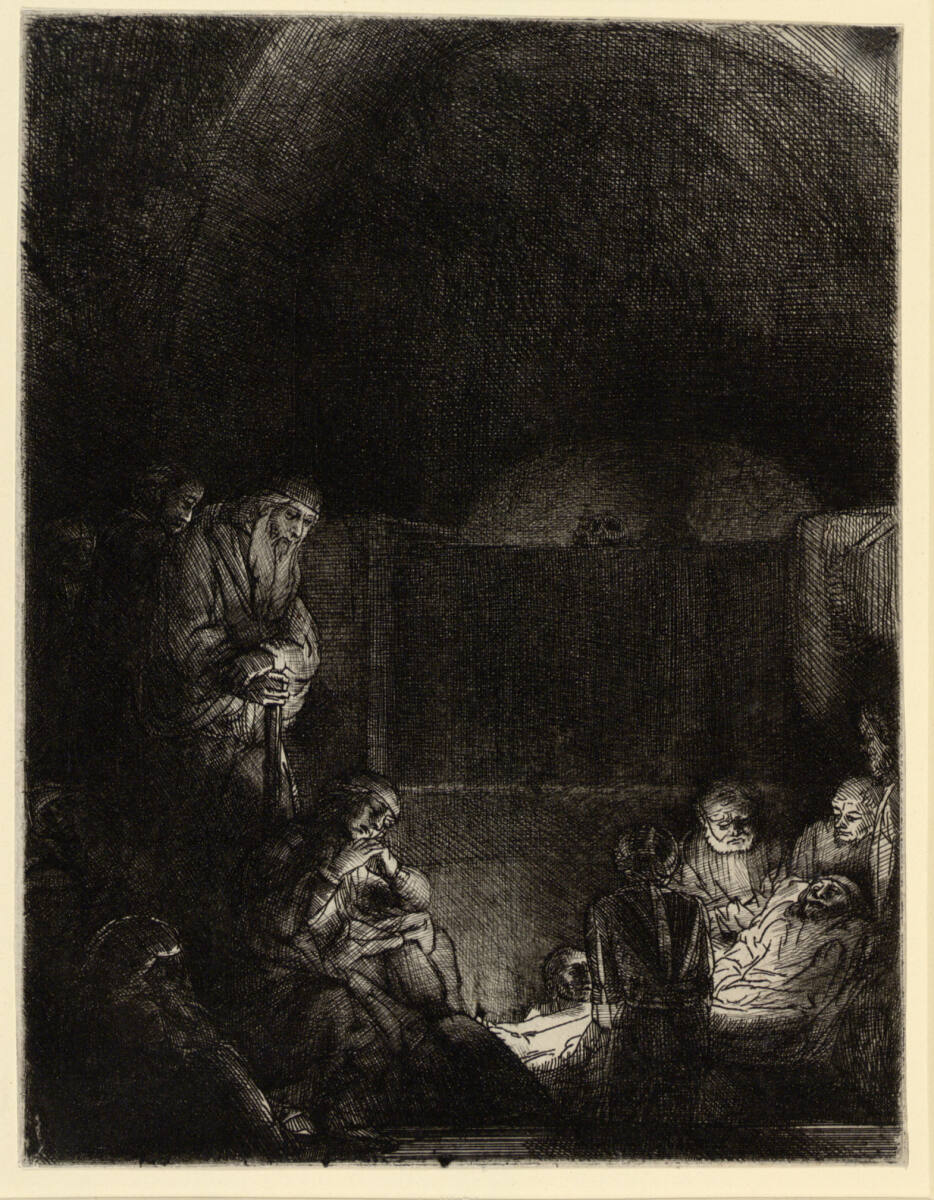 Grablegung Christi, Rembrandt
