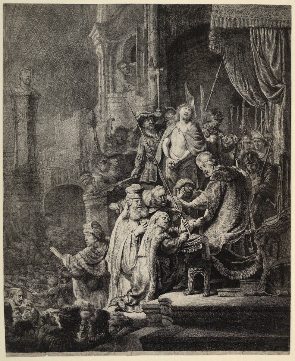 Ecce Homo, Rembrandt, 1635
