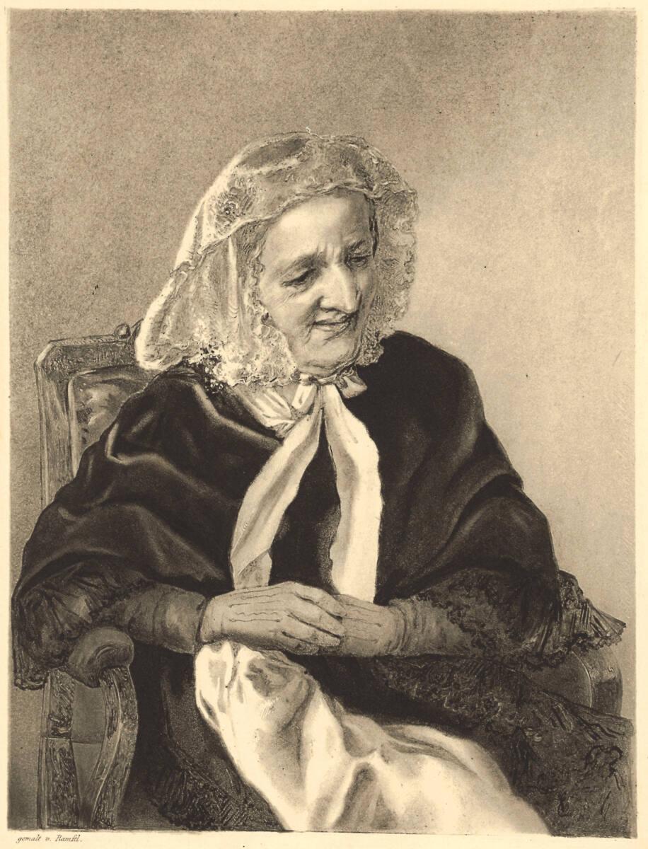 Alois Auer von Welsbach, Die Mutter Ranftl, Inv. Nr.: FotoGLV2000/9197