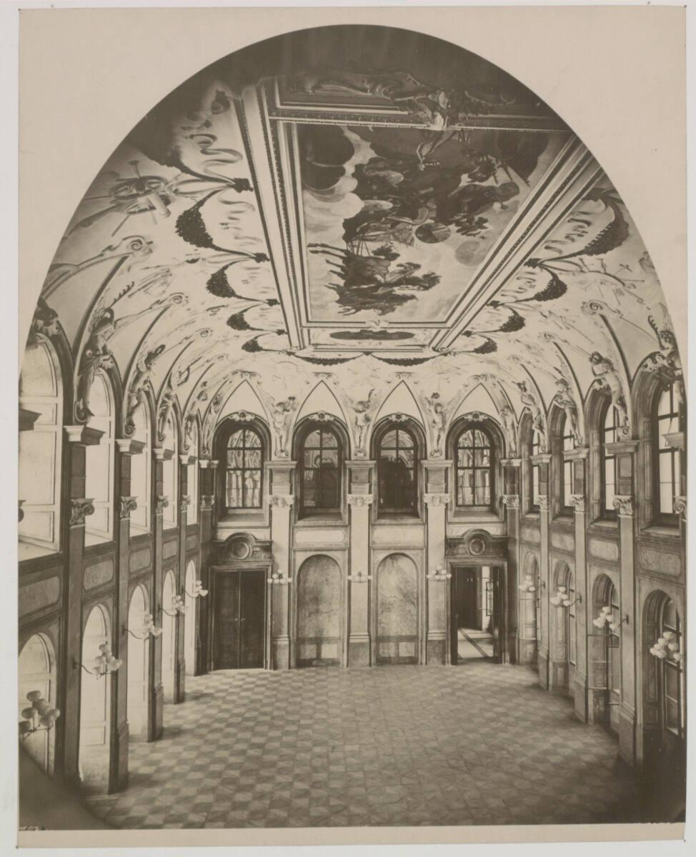 Heinrich (Jindrich) Eckert, Marmorsaal im Waldsteinpalais in Prag, Inv. Nr.: FotoGLV2000/2248