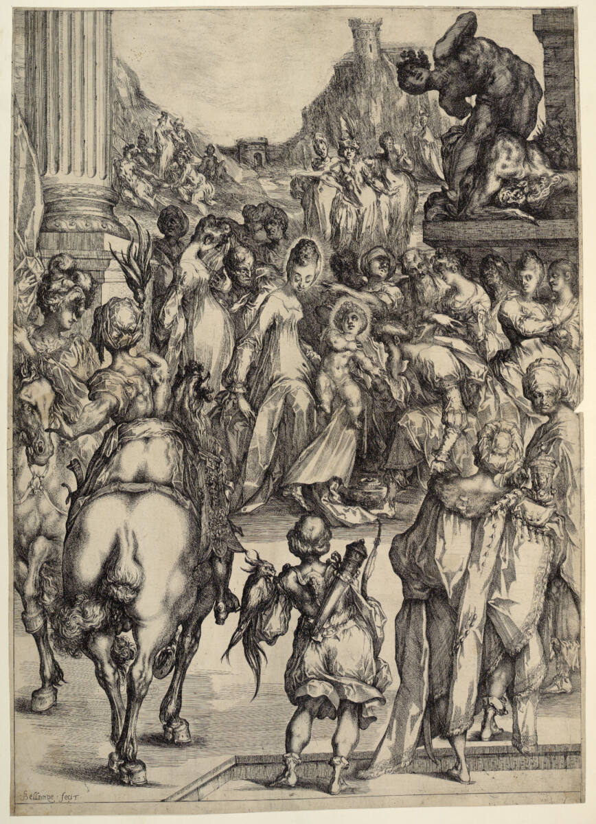 Die Anbetung der Könige, Jacques Bellange
