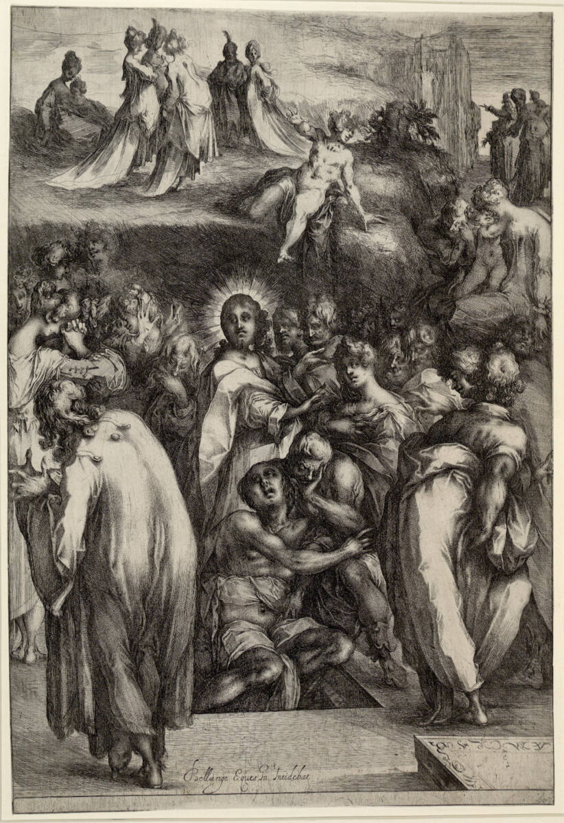 Die Auferweckung des Lazarus, Jacques Bellange