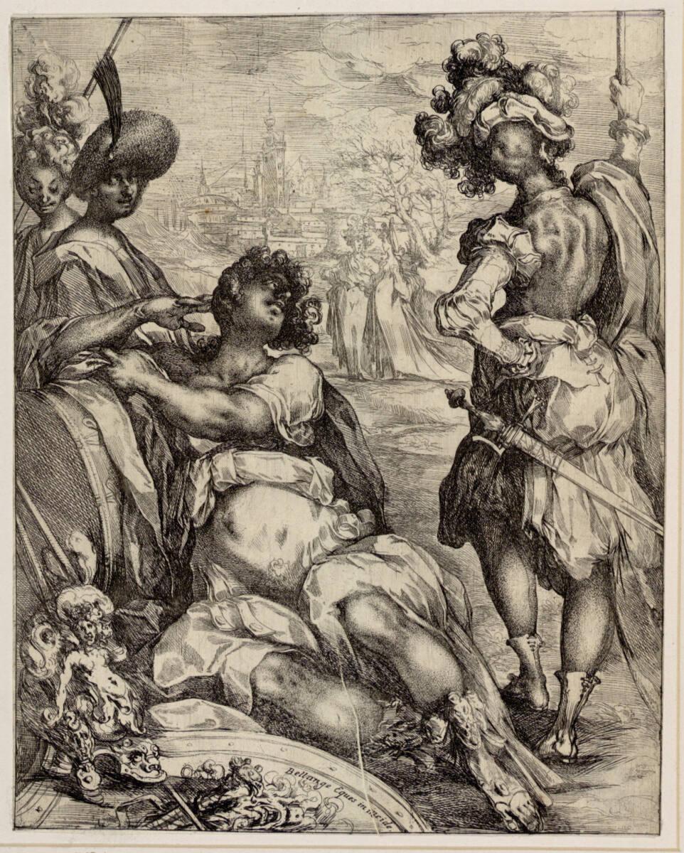 Jacques Bellange, Lagerszene, Inv. Nr.: DG1958/150