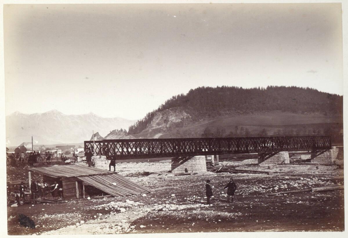 Alexander (Sándor) Schild, Geissler, Kaschau Oderberger Bahn: Béla Brücke (Béla hidja), Inv. Nr…
