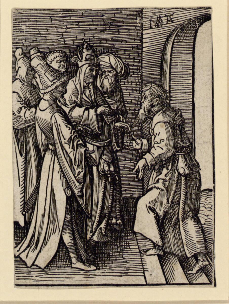 Jacob Cornelisz van Oostsanen, Verrat des Judas, Inv. Nr.: DG1949/517