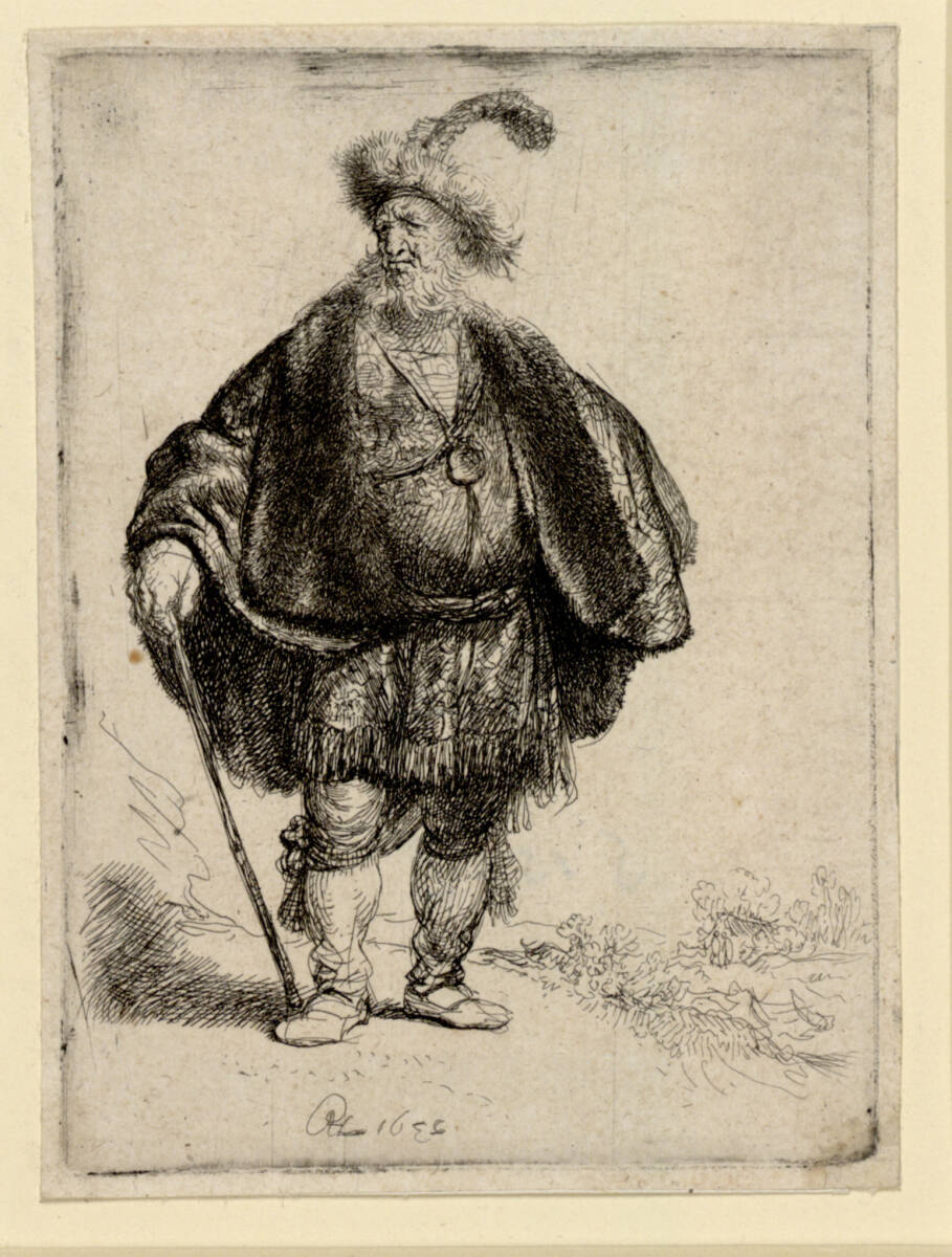Der Perser, Rembrandt, 1632