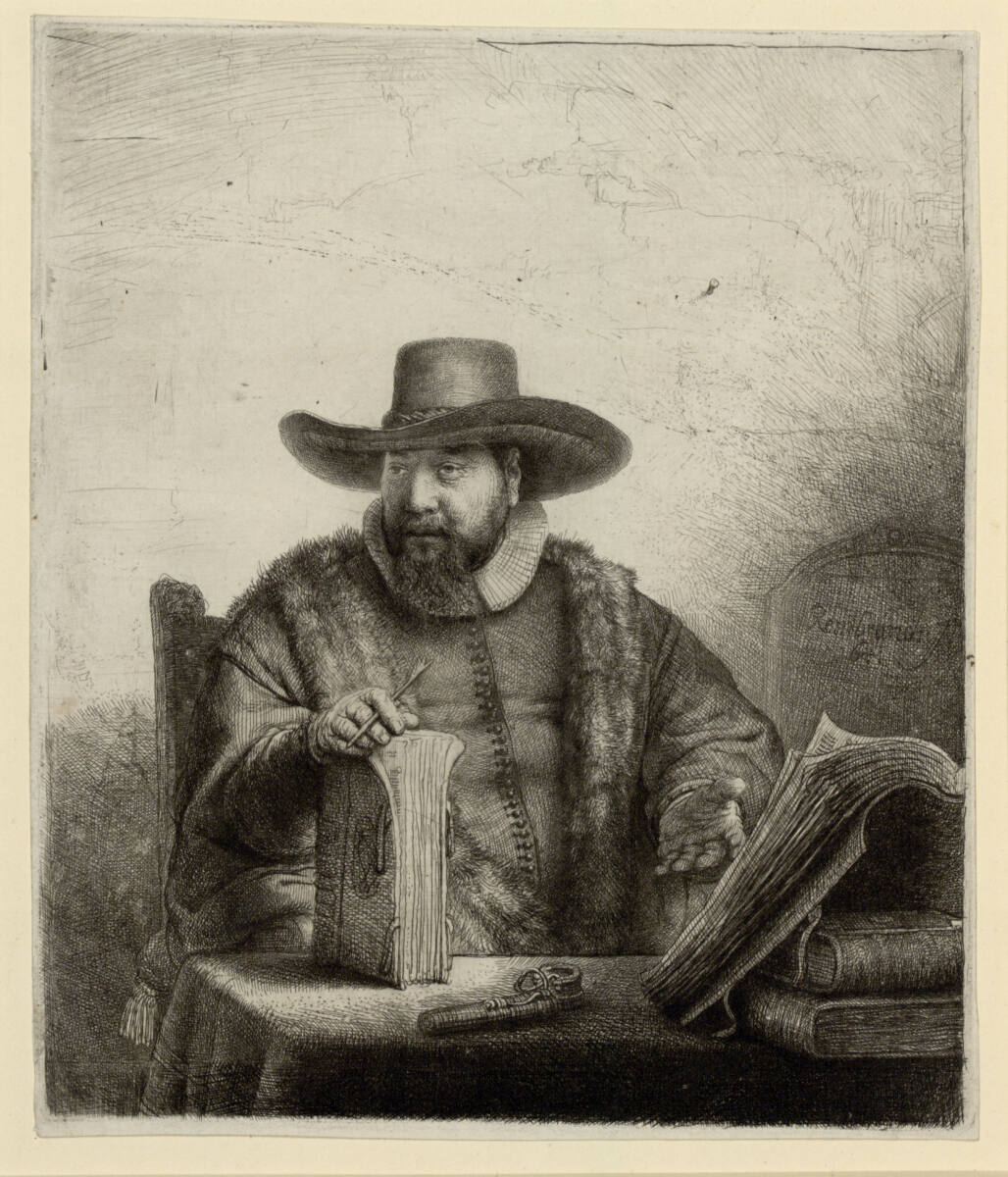 Cornelius Claez. Anslo, Prediger, Rembrandt, 1641