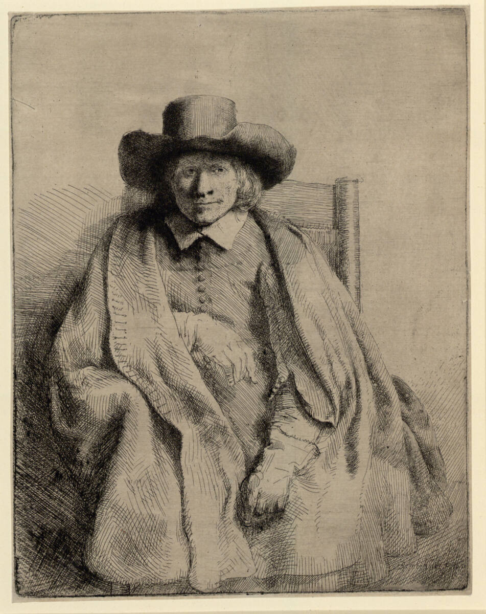 Der Kunsthändler Clement de Jonghe, Rembrandt, 1651