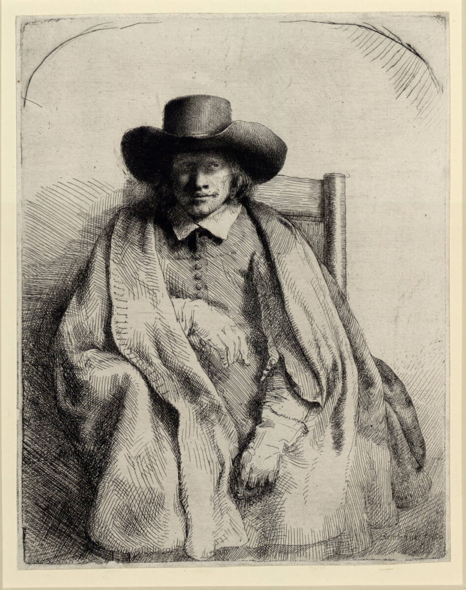 Der Kunsthändler Clement de Jonghe, Rembrandt, 1651