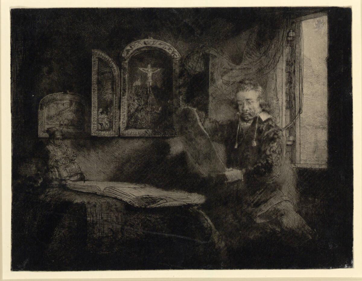 Rembrandt Harmensz. van Rijn, Abraham Francen, Inv. Nr.: DG1926/441