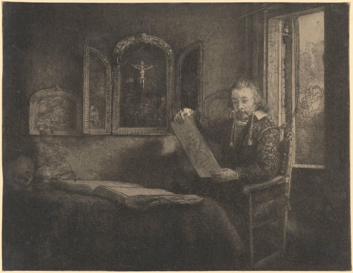 Rembrandt Harmensz. van Rijn, Abraham Francen, Inv. Nr.: DG1926/442