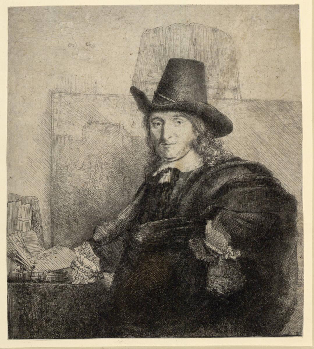 Rembrandt Harmensz. van Rijn, Jan Asselijn, Inv. Nr.: DG1926/450