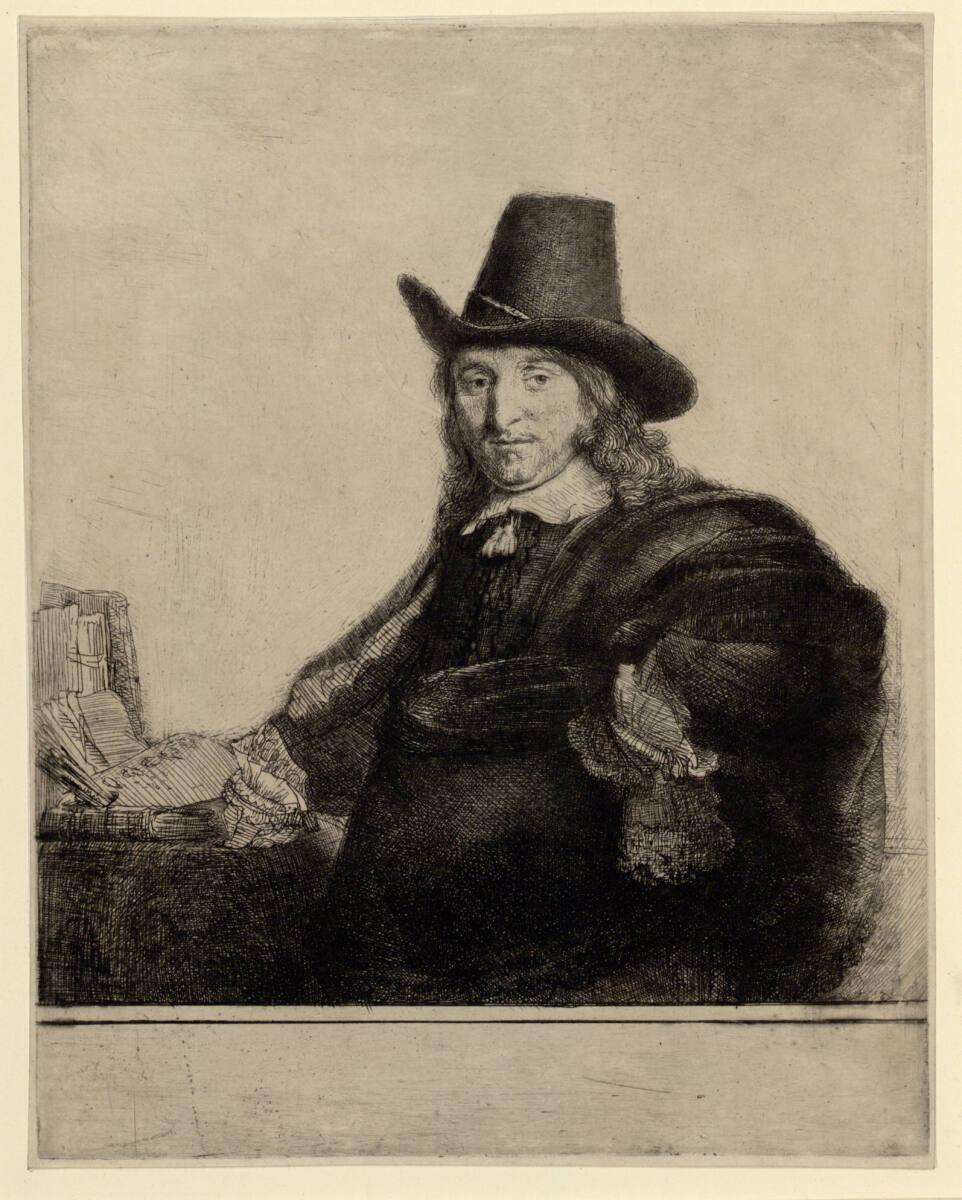 Rembrandt Harmensz. van Rijn, Jan Asselijn, Inv. Nr.: DG1926/453