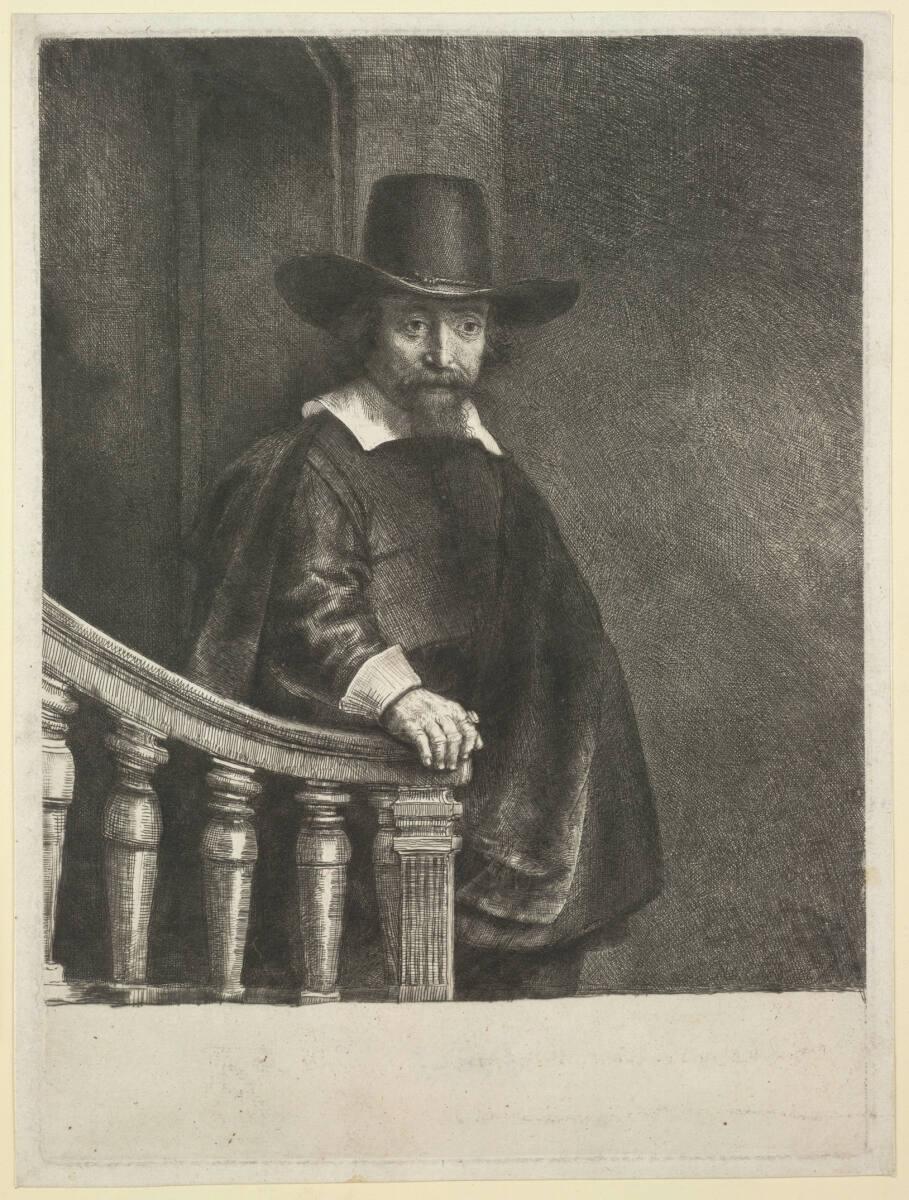 Ephraim Bonus, Rembrandt, 1647