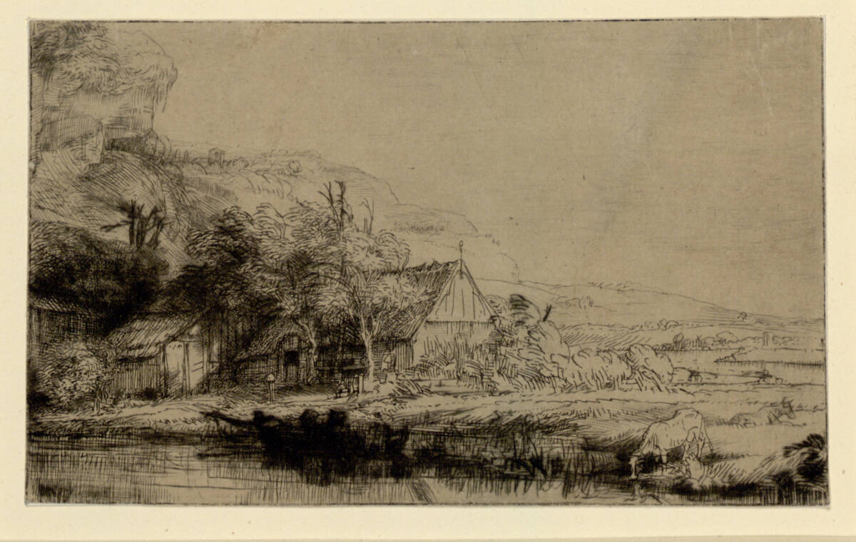 Landschaft mit einer Kuh, Rembrandt