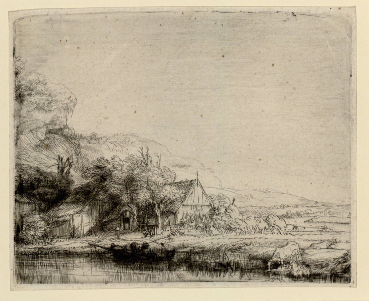Landschaft mit einer Kuh, Rembrandt