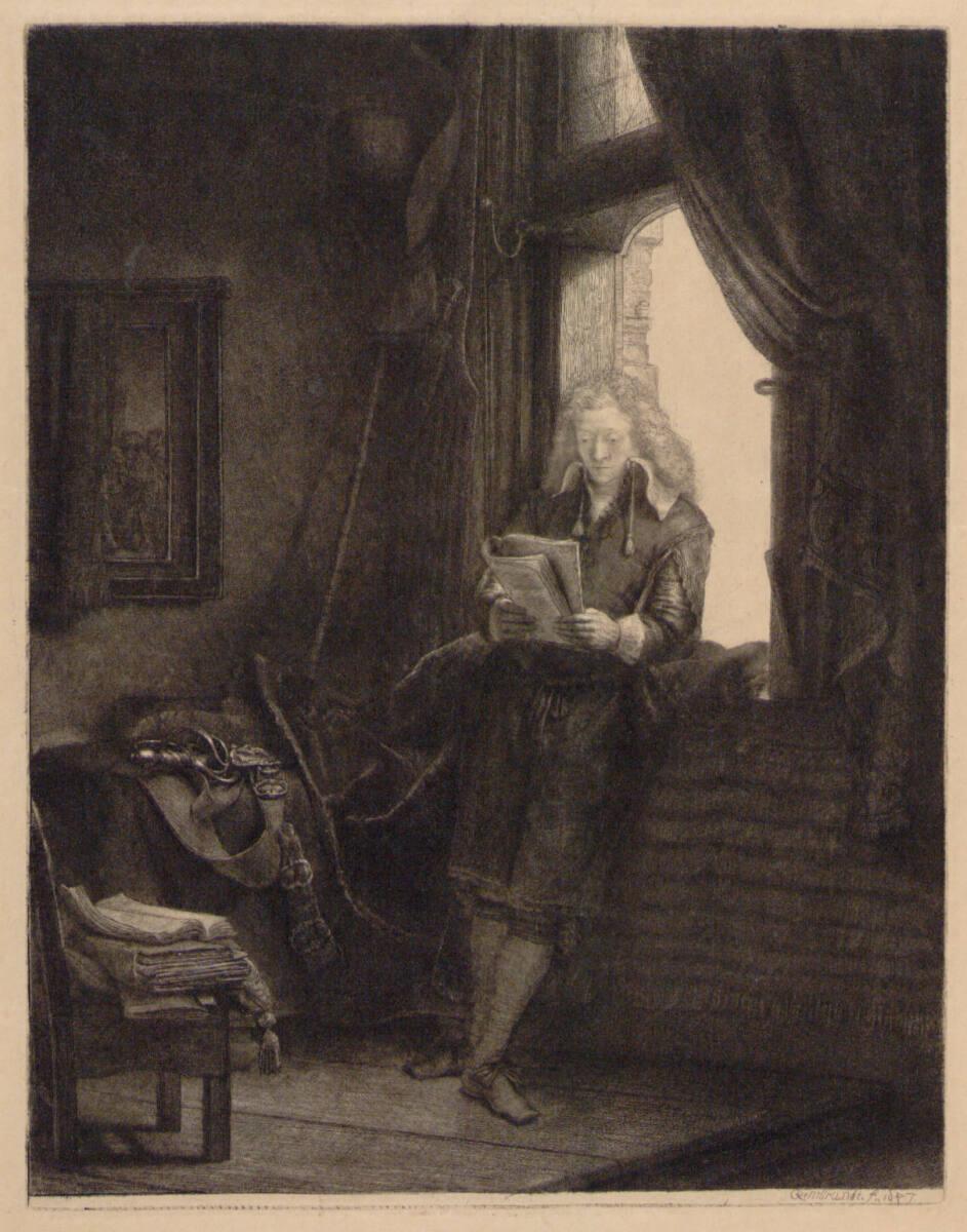 Rembrandt Harmensz. van Rijn, Jan Six, Inv. Nr.: DG1926/479