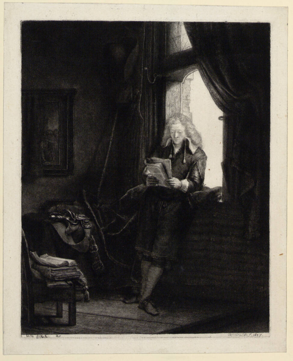 Jan Six, Rembrandt, 1647