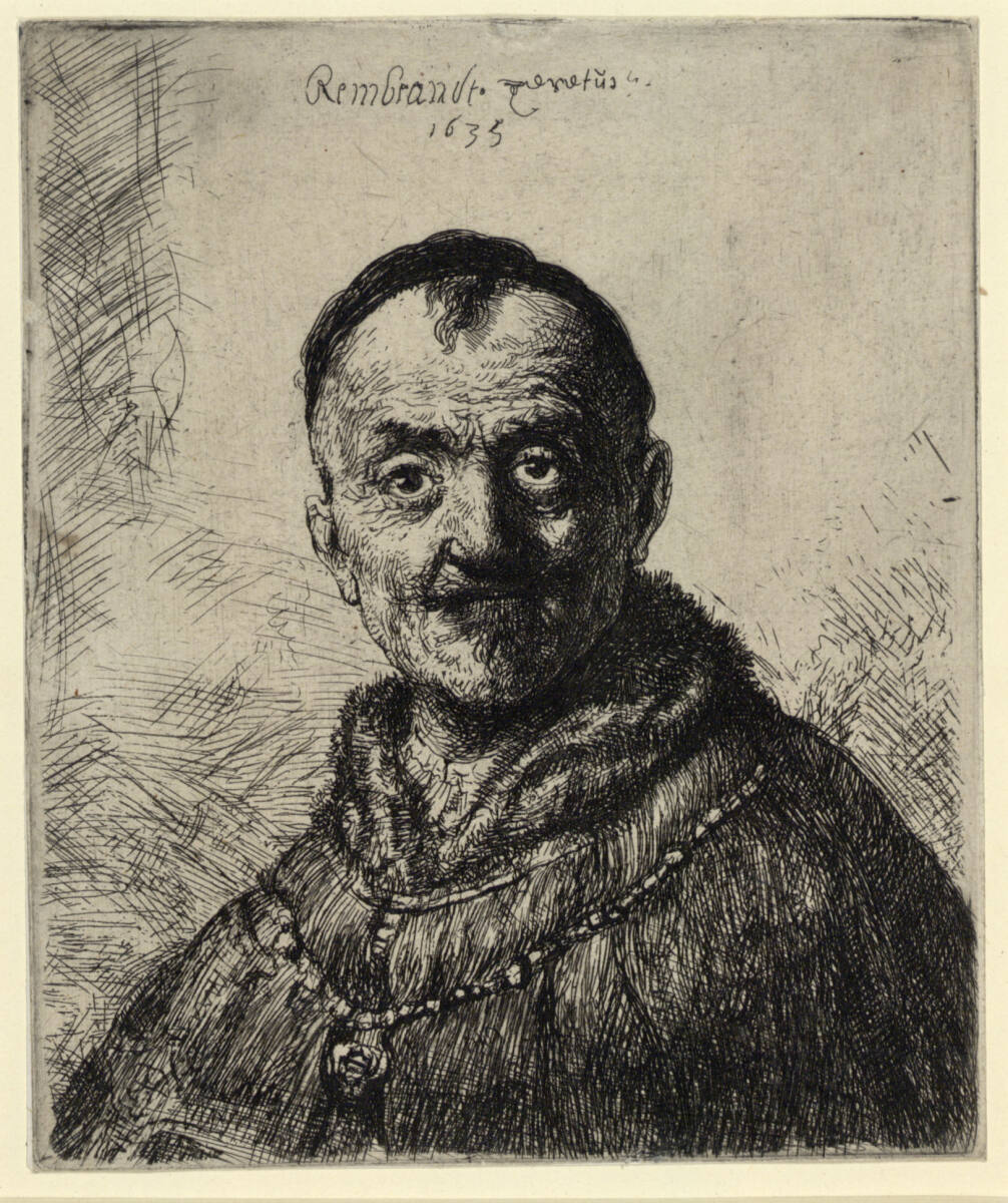 Erster Orientalenkopf, Rembrandt, 1635