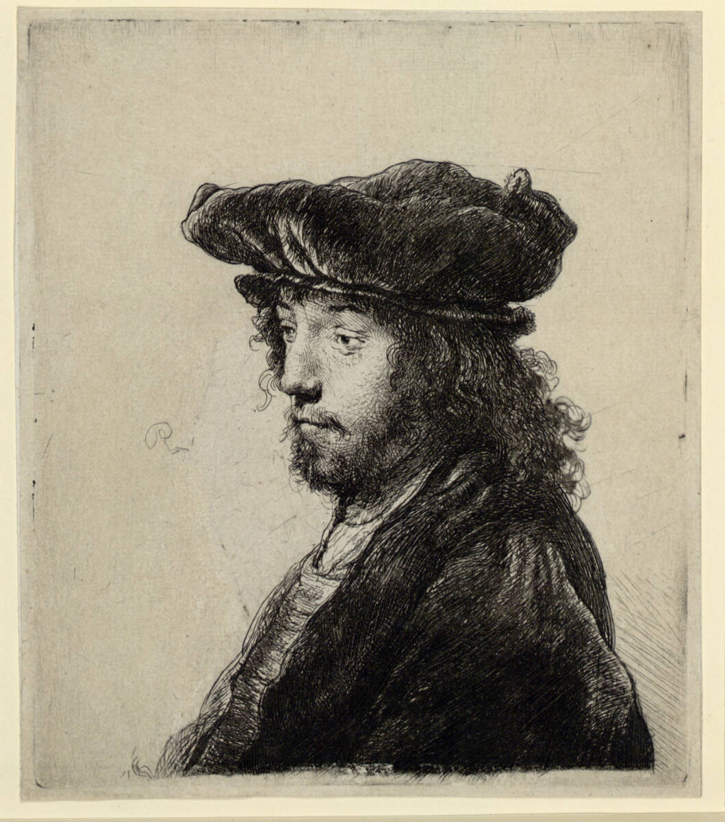 Vierter Orientalenkopf, Rembrandt