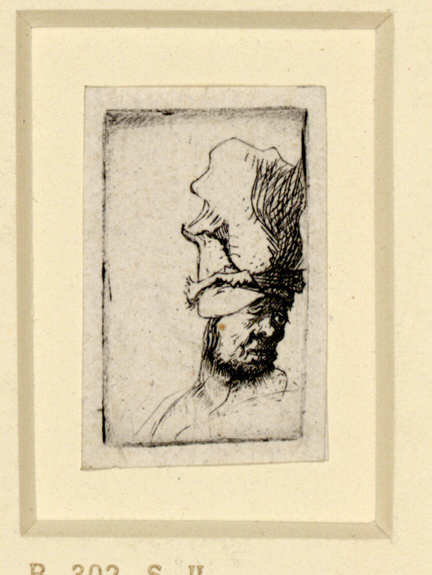 Porträt eines Mannes mit Kappe, Rembrandt