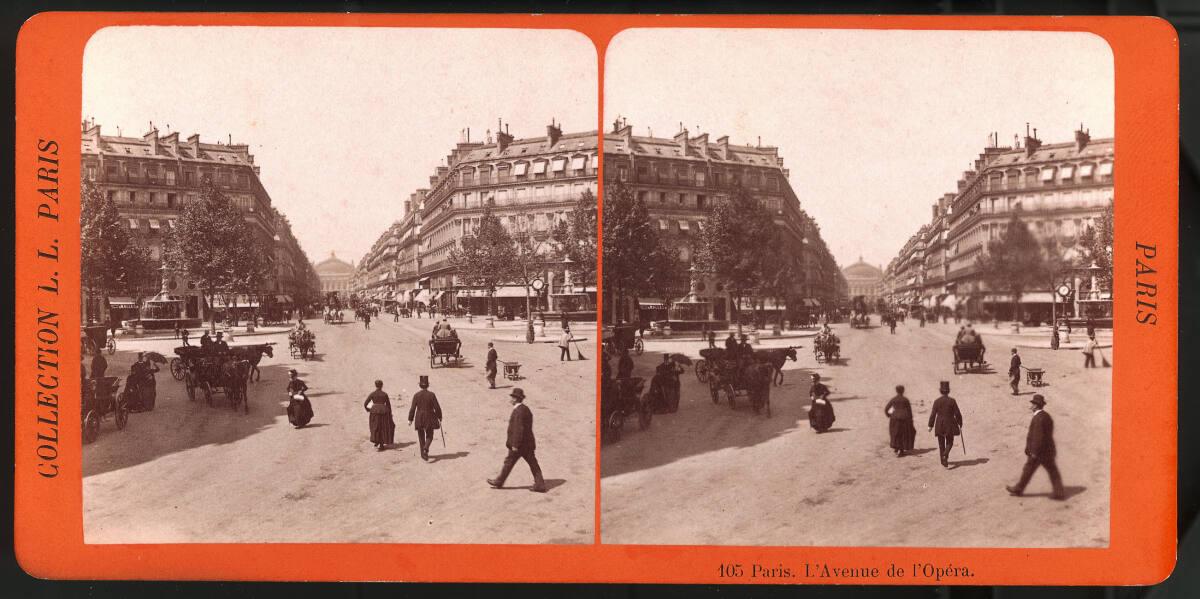Léon & Lévy, Paris. L'Avenue de l'Opéra., Inv. Nr.: FotoGLV2000/7731