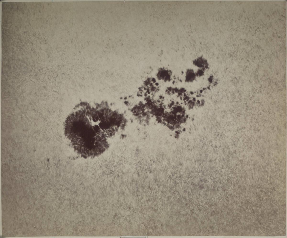 Pierre-Jules-César Janssen, Oberfläche der Sonne, aufgenommen vom Observatorium für physikalisc…