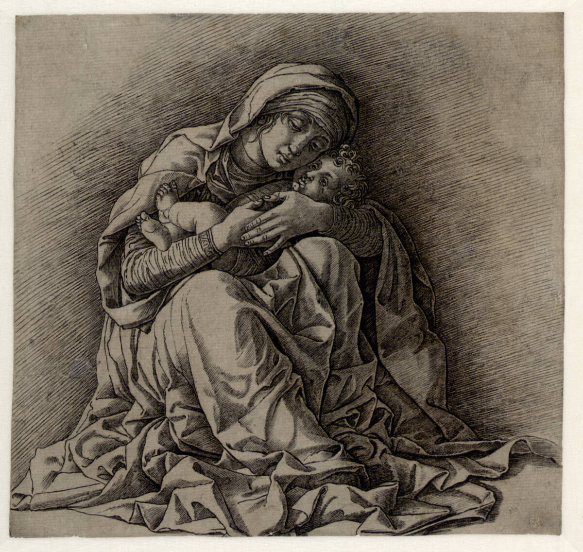 Die Jungfrau mit dem Kind, Andrea Mantegna