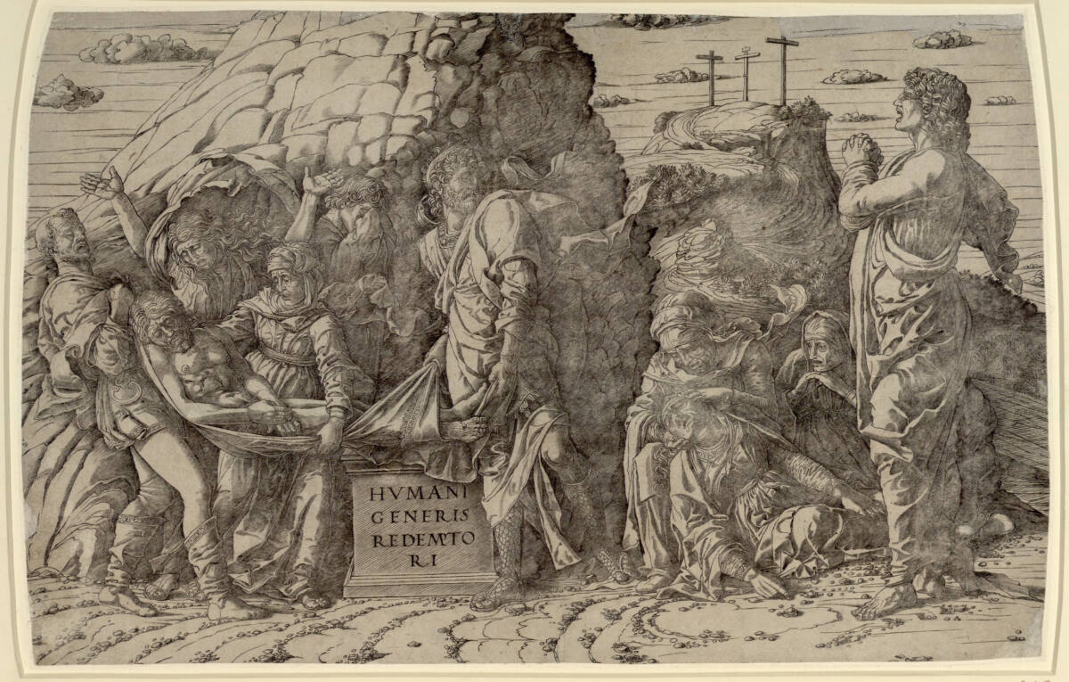 Die Grablegung, Andrea Mantegna