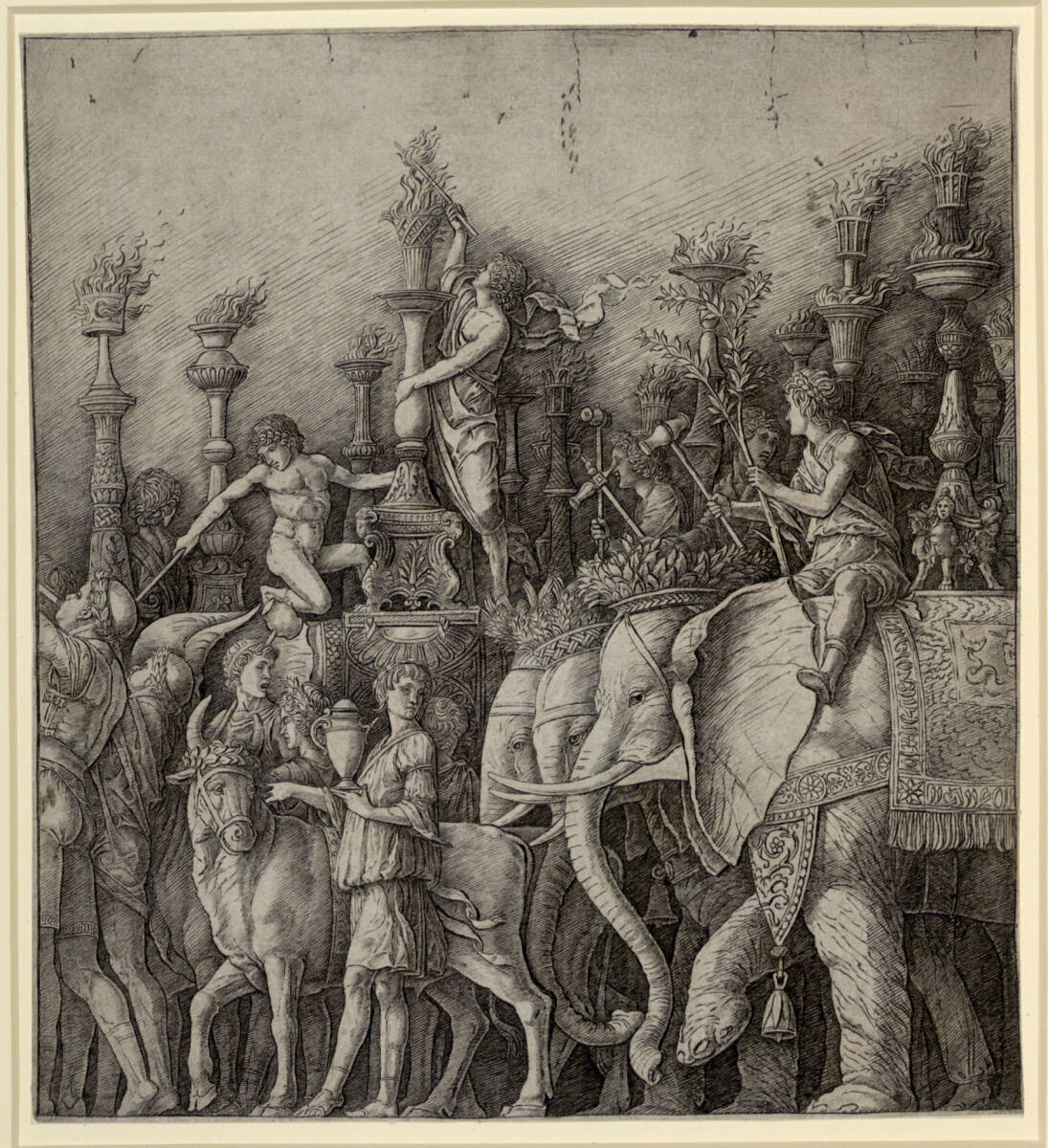 Der Triumph Cäsars: Die Elefanten