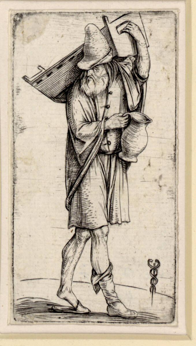 Jacopo de´ Barbari, Mann mit Krippe, Inv. Nr.: DG1952/443