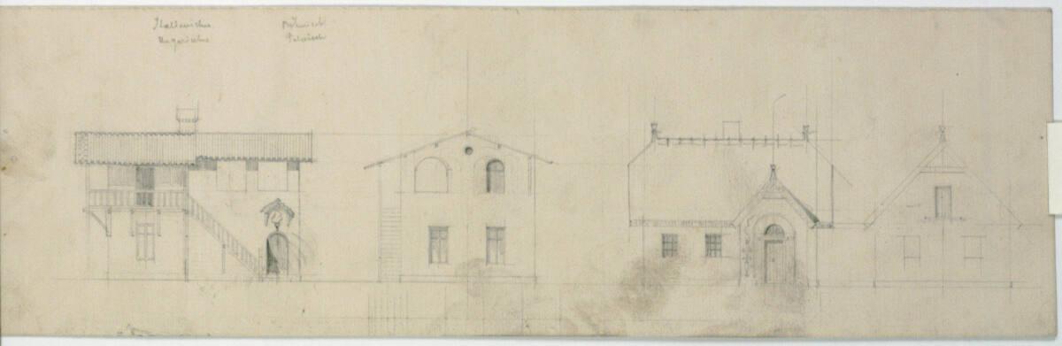 Carl von Hasenauer, Paris, Weltausstellung 1867, Entwurf zur österreichischen Kollektivausstell…
